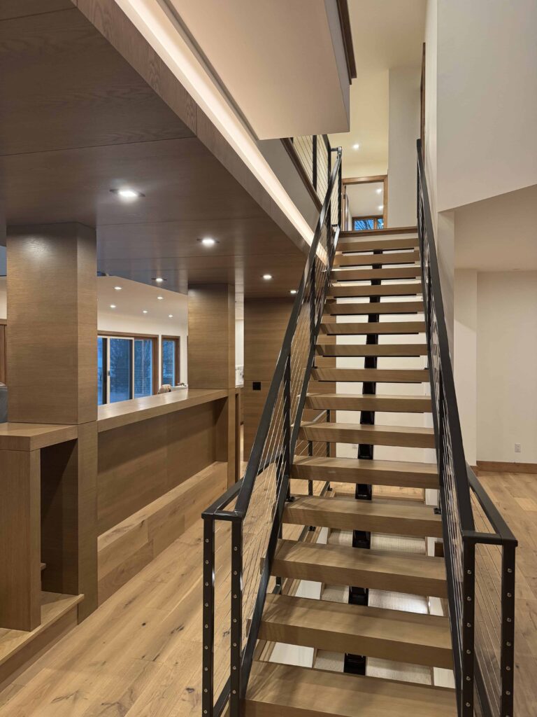 hallway and stair lighting